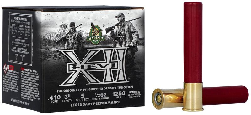 HEVI-XII, 410 Bore, 5 Shot, 3 in, 1/2 oz, 1250 fps