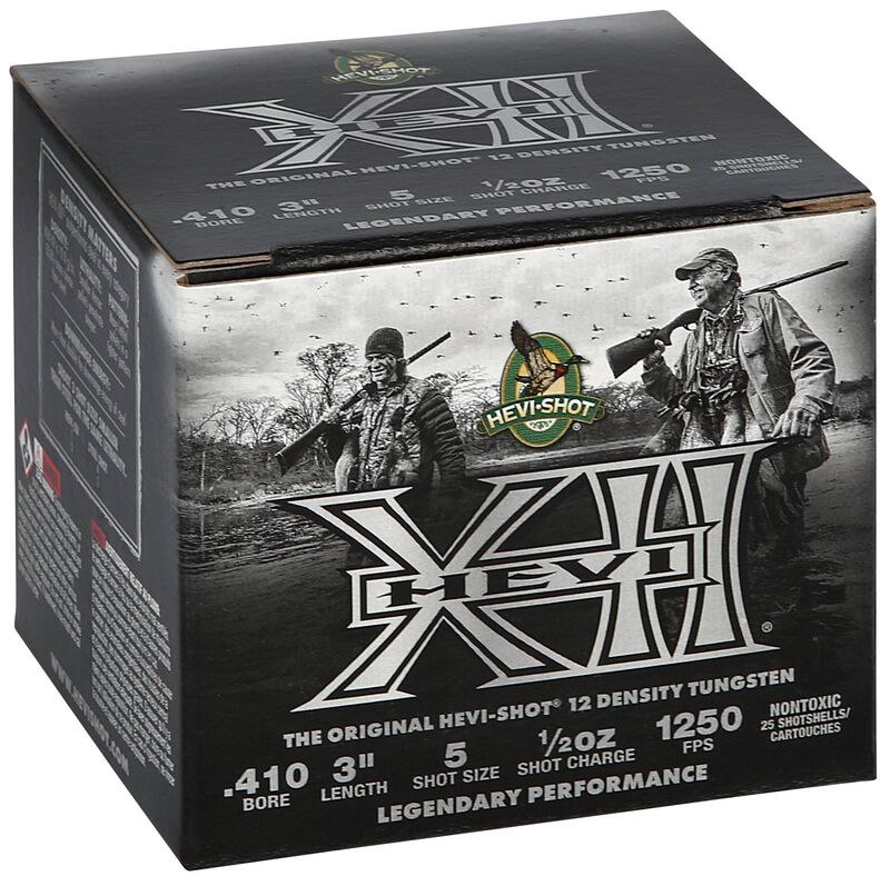 HEVI-XII, 410 Bore, 5 Shot, 3 in, 1/2 oz, 1250 fps