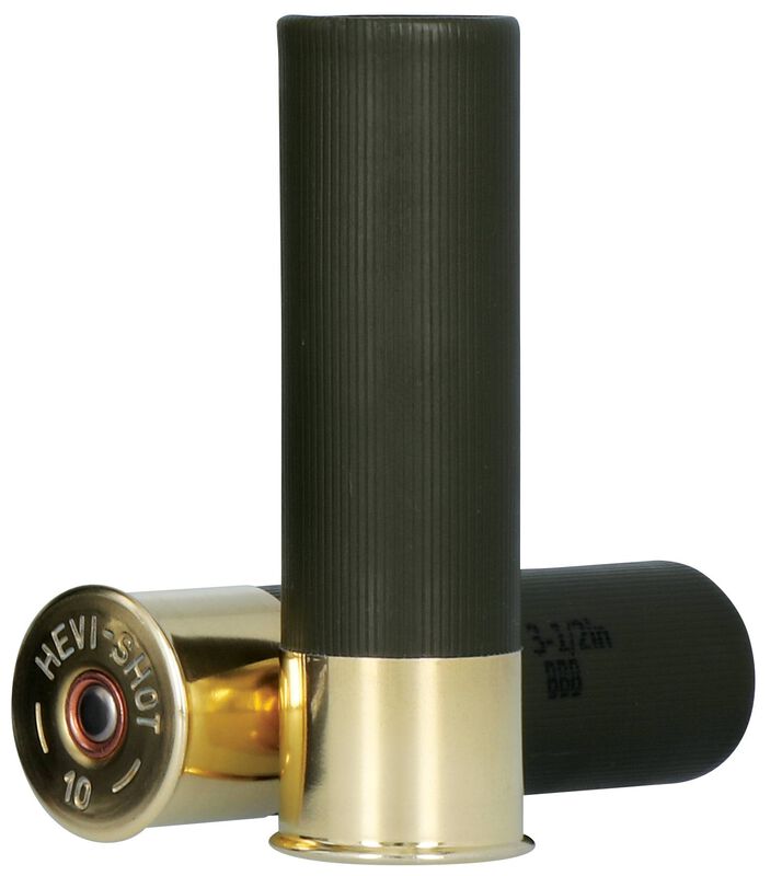 HEVI-Metal Longer Range, 10 Gauge, BBB Shot, 3-1/2 in, 1 3/4 oz, 1350 fps