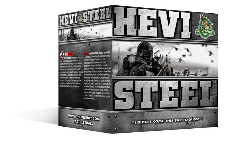HEVI-Steel, 12 Gauge, 4 Shot, 3-1/2 in, 1 3/8 oz, 1550 fps