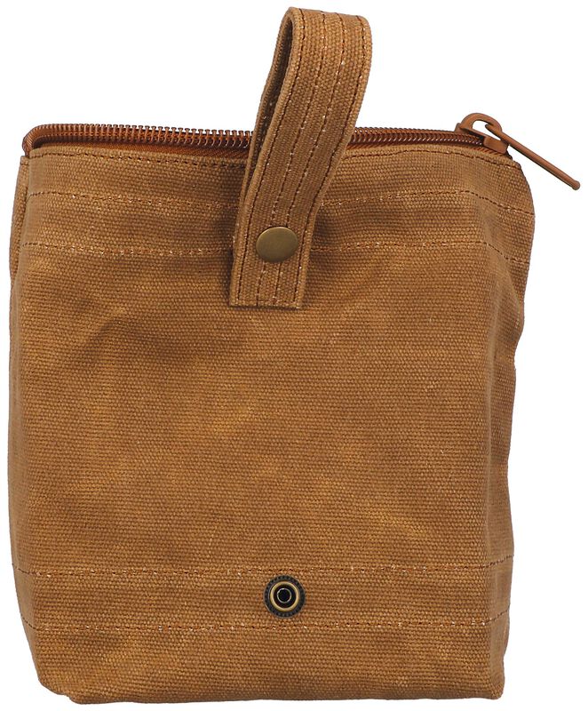 HEVI-Shot Utility Shell Pouch, Waxed Canvas, 9.75 in x 7.86 in x 0.88 in