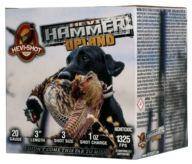 HEVI-Hammer Upland, 20 Gauge, 3 Shot, 3 in, 1 oz, 1325 fps