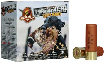 HEVI-Hammer Upland, 12 Gauge, 5 Shot, 3 in, 1 1/8 oz, 1350 fps