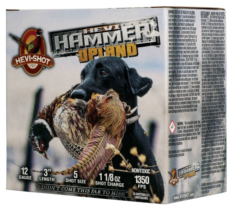 HEVI-Hammer Upland, 12 Gauge, 5 Shot, 3 in, 1 1/8 oz, 1350 fps