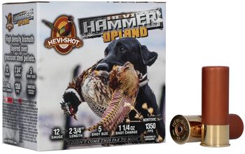 HEVI-Hammer Upland, 12 Gauge, 5 Shot, 2-3/4 in, 1 1/4 oz, 1350 fps