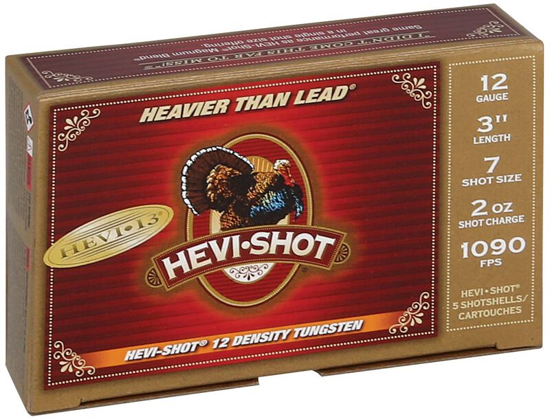 HEVI-13 Turkey, 12 Gauge, 7 Shot, 3 in, 2 oz, 1090 fps