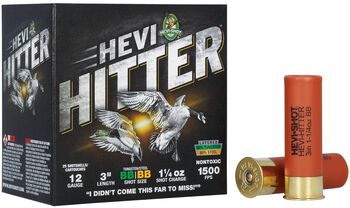 HEVI-Hitter, 12 Gauge, BB Shot, 3 in, 1 1/4 oz, 1500 fps