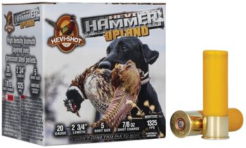 HEVI-Hammer Upland, 20 Gauge, 5 Shot, 2-3/4 in, 7/8 oz, 1325 fps