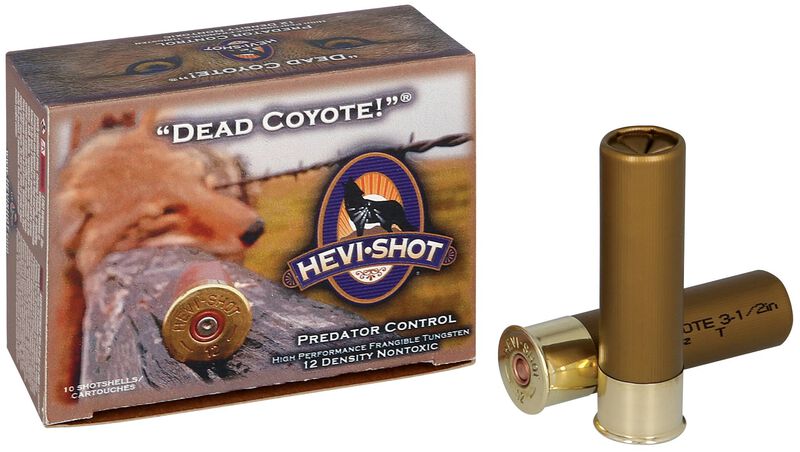 Dead Coyote, 12 Gauge, T Shot, 3-1/2 in, 1 5/8 oz, 1350 fps