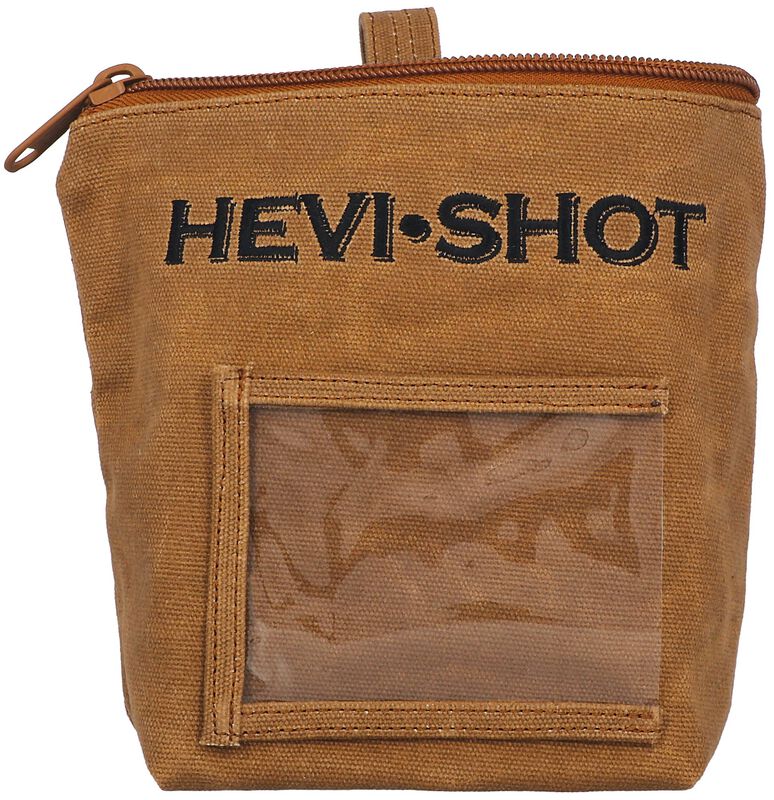 HEVI-Shot Utility Shell Pouch, Waxed Canvas, 9.75 in x 7.86 in x 0.88 in