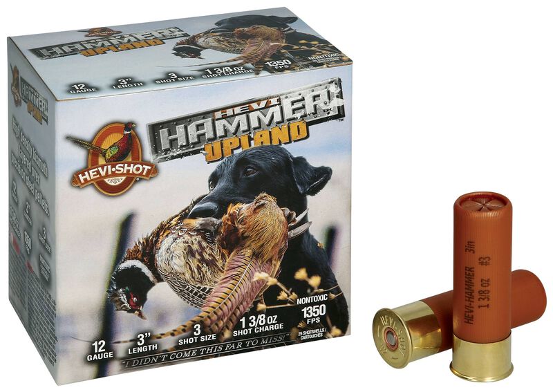HEVI-Hammer Upland, 12 Gauge, 3 Shot, 3 in, 1 3/8 oz, 1350 fps