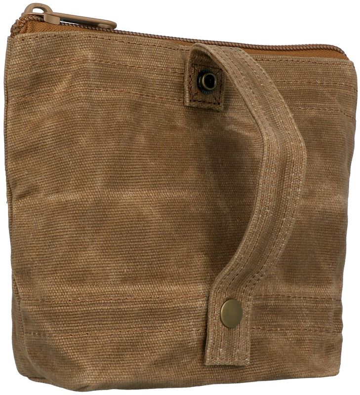 HEVI-Shot Utility Shell Pouch, Waxed Canvas, 9.75 in x 7.86 in x 0.88 in