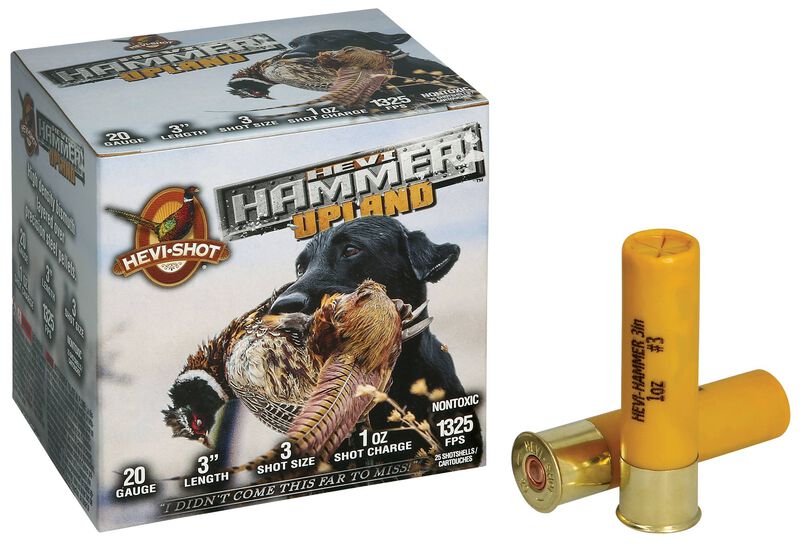 HEVI-Hammer Upland, 20 Gauge, 3 Shot, 3 in, 1 oz, 1325 fps
