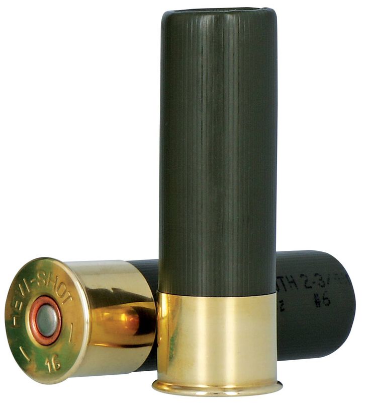 HEVI-Bismuth, 16 Gauge, 6 Shot, 2-3/4 in, 1 1/8 oz, 1350 fps