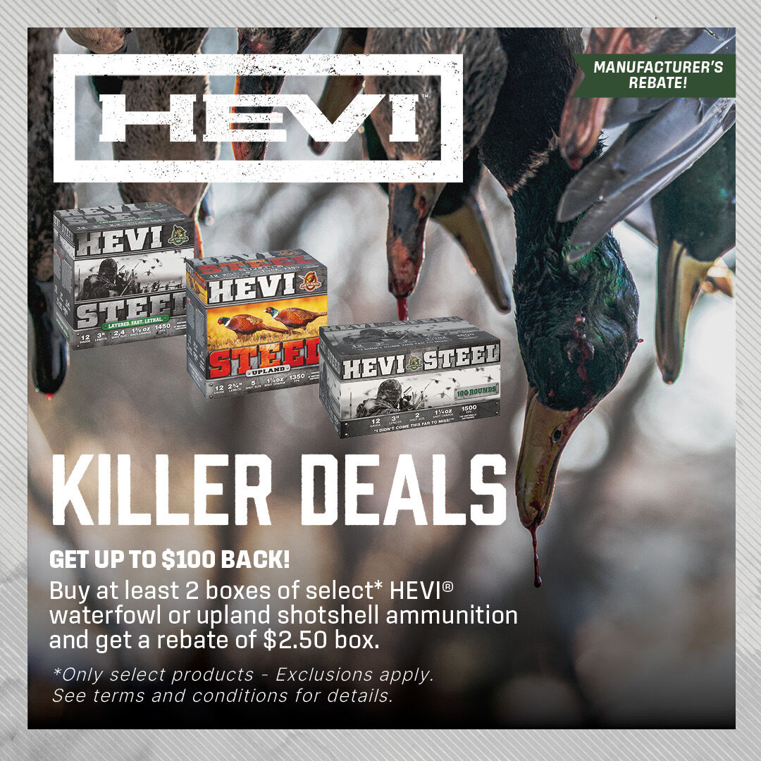HEVI Ammunition&rsquo;s Killer Deal Rebate Promotion Now Available