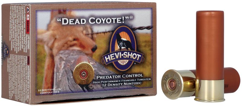 Dead Coyote, 12 Gauge, T Shot, 3 in, 1 1/2 oz, 1300 fps