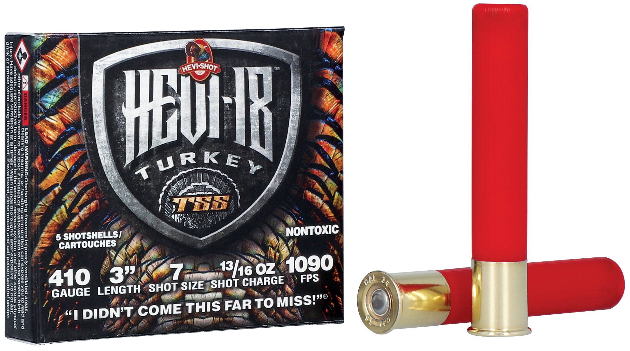 Unknown HEVI-18, 410 Bore, 7 Shot, 3 in, 13/16 oz, 1090 fps
