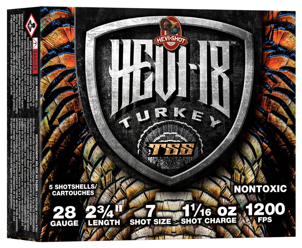 Unknown HEVI-18, 28 Gauge, 7 Shot, 2-3/4 in, 1 1/16 oz, 1200 fps
