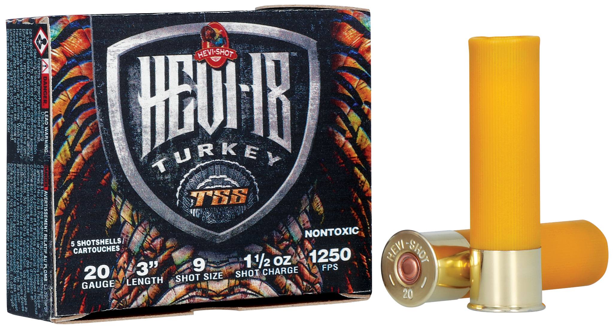 Unknown HEVI-18, 20 Gauge, 9 Shot, 3 in, 1 1/2 oz, 1250 fps
