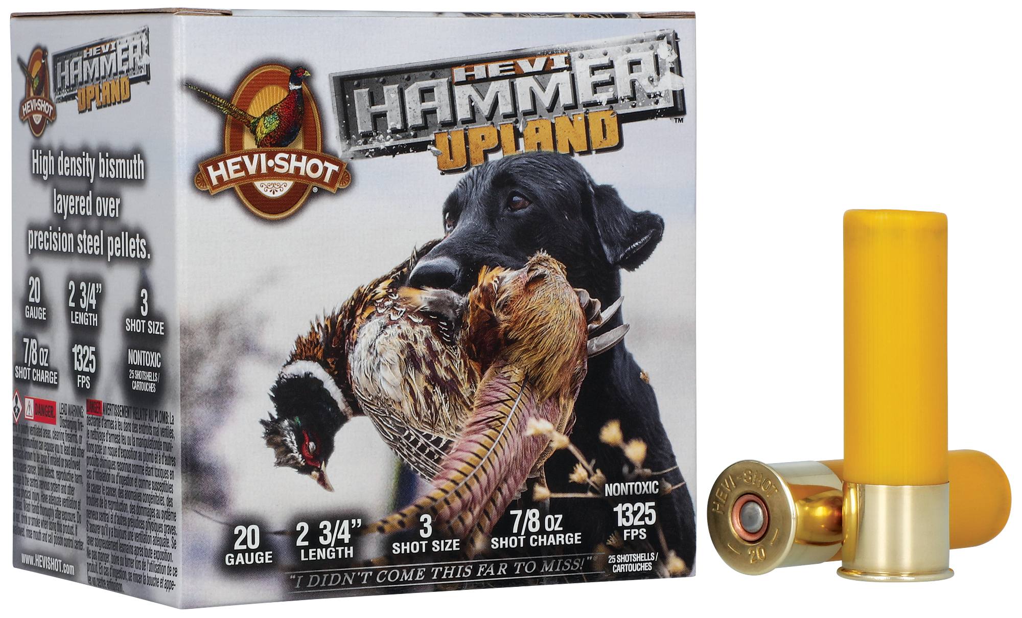 Unknown HEVI-Hammer Upland, 20 Gauge, 3 Shot, 2-3/4 in, 7/8 oz, 1325 fps